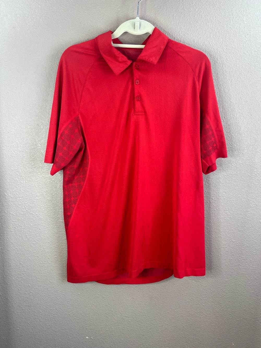 Under Armour Red Men's Performance Polo